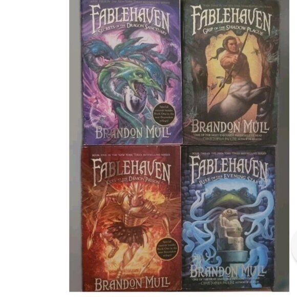 (5) FABLEHAVEN By Brandon Mull Paperback - Picture 2 of 3